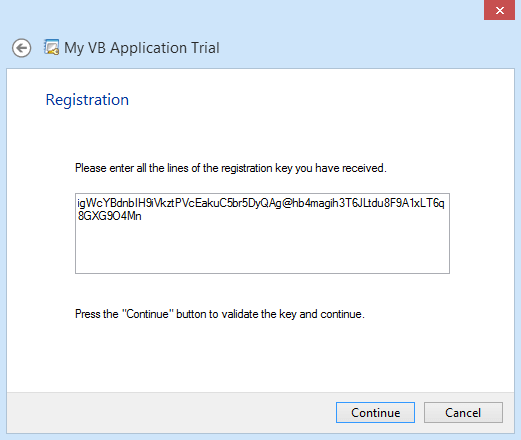 Registration Page