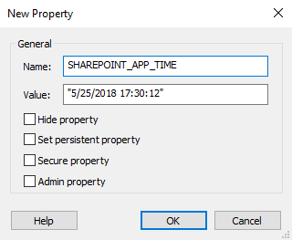 Set deployment time and date