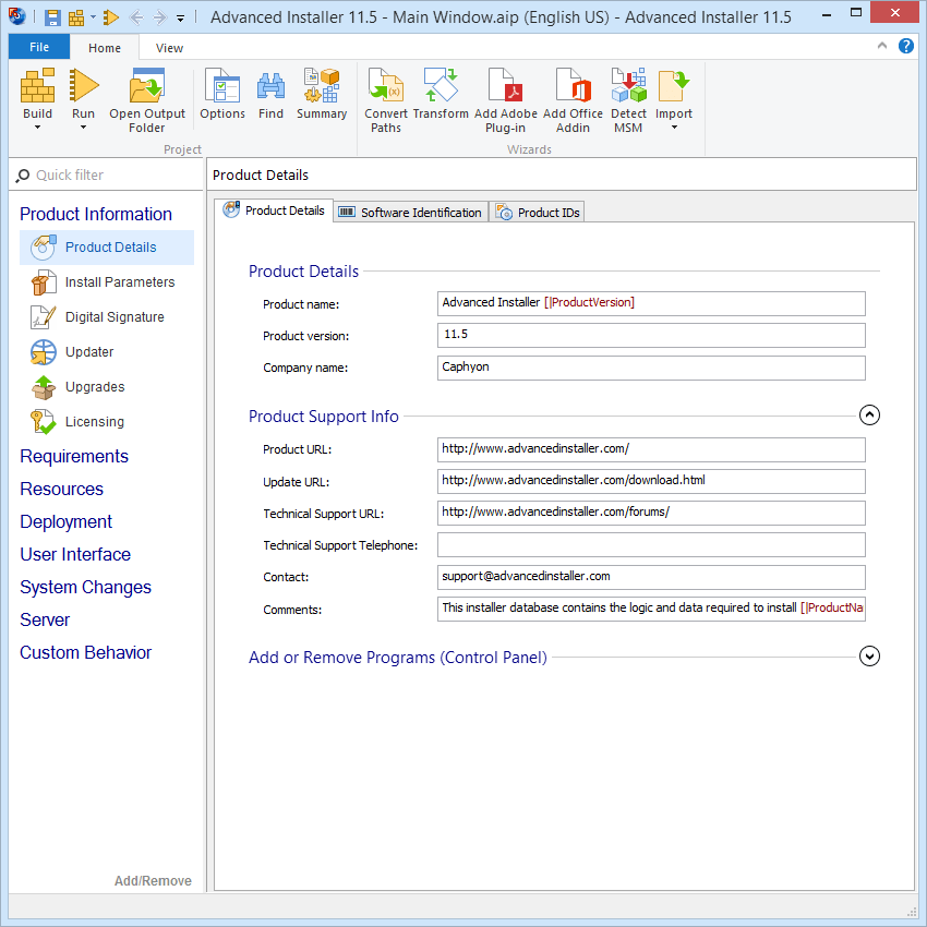 Windows 7 Advanced Installer Professional 20.3 full