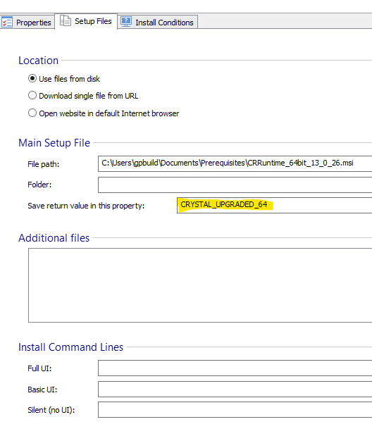 Pre-Requisite page where we save return value to a variable