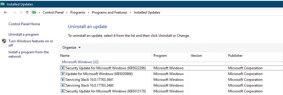 Security Update Windows - ERRORE su Advanced Installer 20.2.jpg