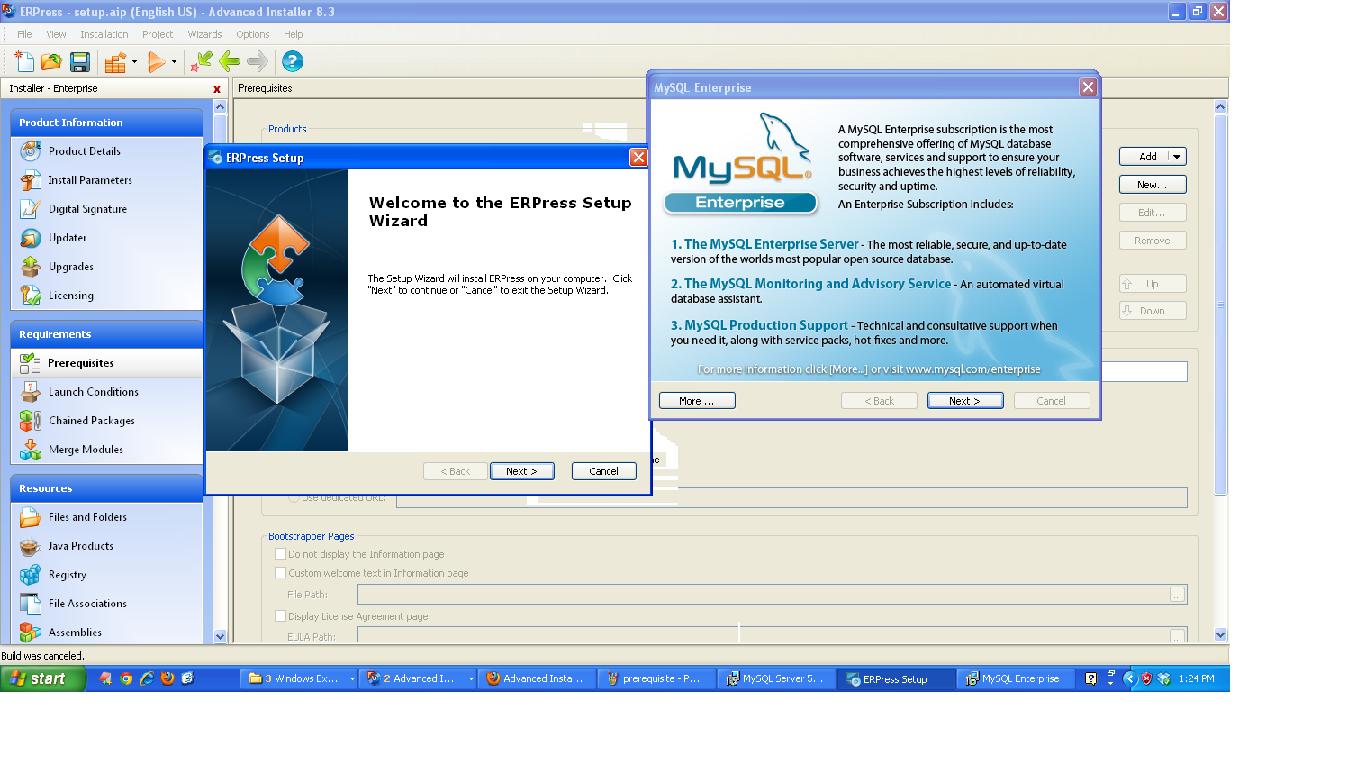 simultanious installation