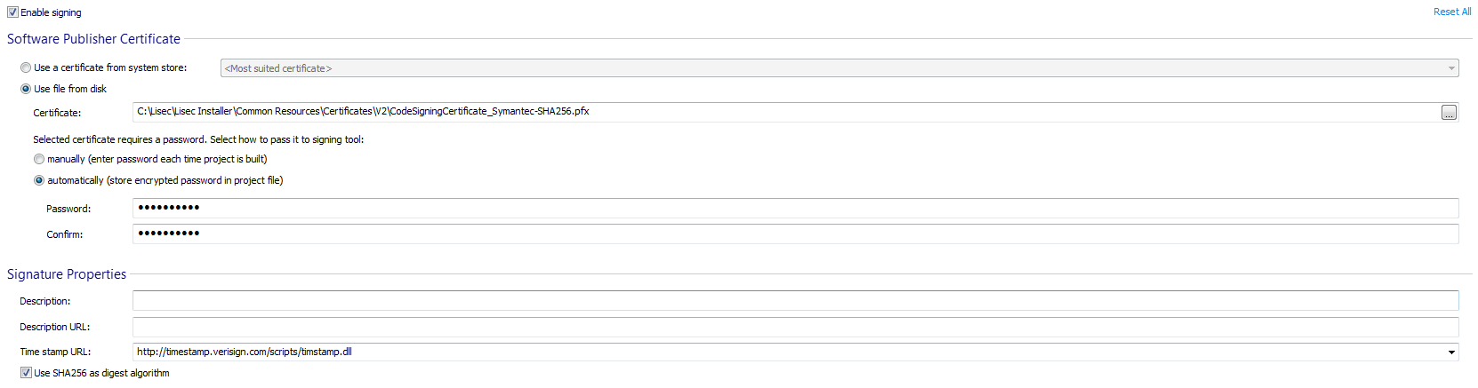 Advanced Installer - Signature Settings.png