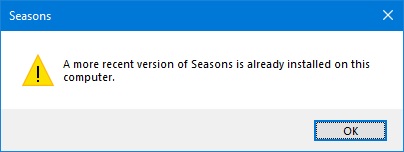 MoreRecentVersionAlreadyInstalled.jpg