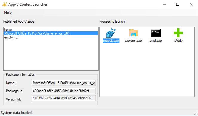 App-V Context Launcher by Caphyon. App-V Context Launcher by Caphyon.