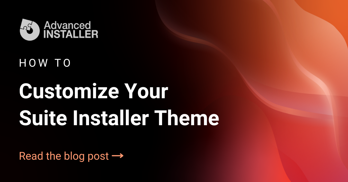 How to Customize Your Suite Installer Theme