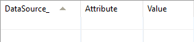 ODBCSourceAttribute Table ODBCSourceAttribute Table