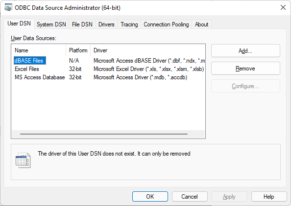 ODBC Utility ODBC Utility