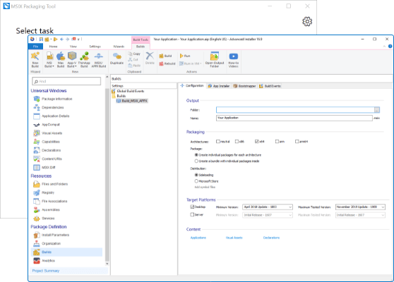 MSIX Packaging Tool complementary features MSIX Packaging Tool complementary features